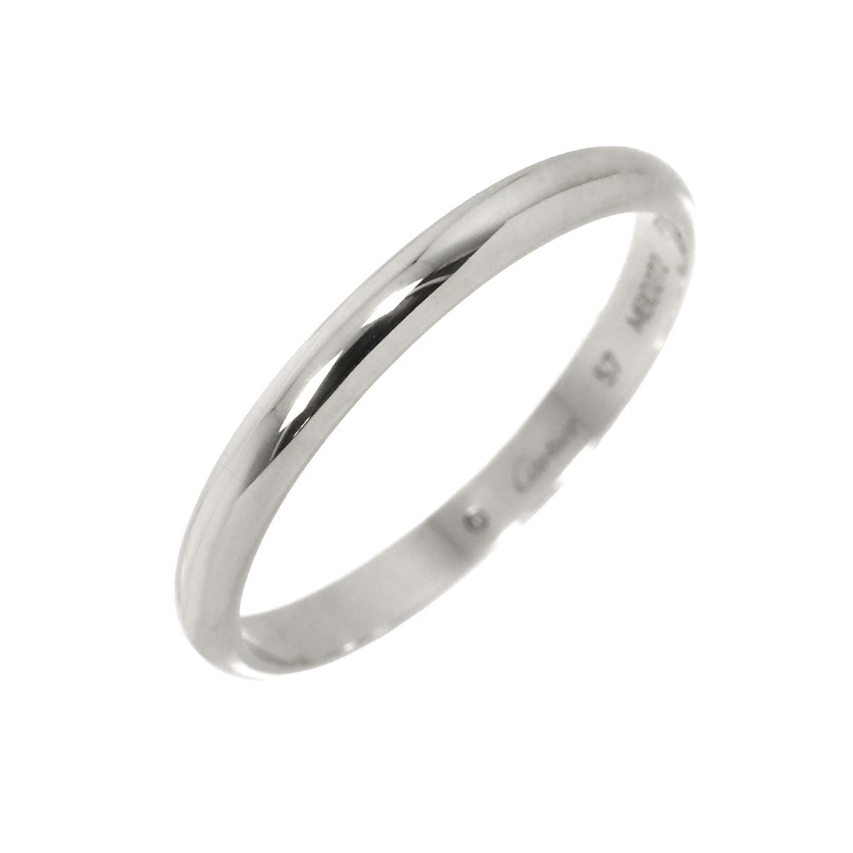 1895 Classic Band Ring Platinum Size57 7.75-8(US)