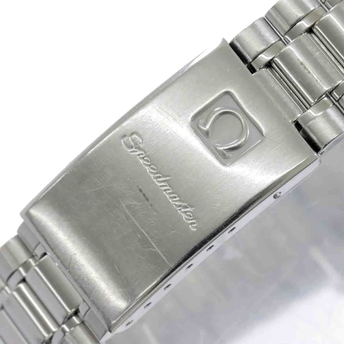 Speedmaster 3521 30 Triple calendar Chronograph Silver Dial