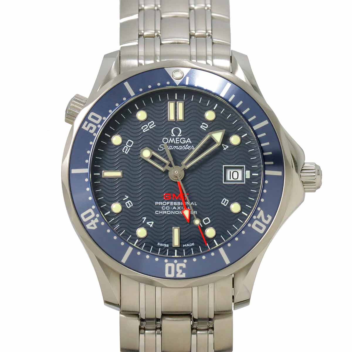 Seamaster 300 GMT Professional Co-Axial 2535 80 Navy Dial Mens