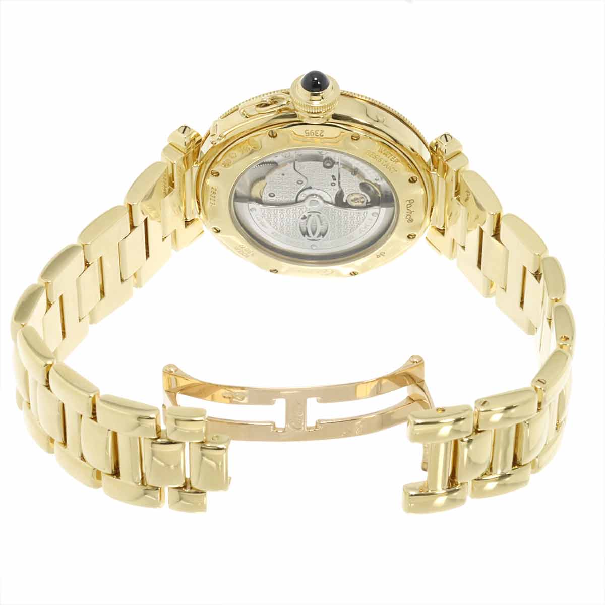 Pasha 38mm GMT W30144D1 Automatic 750YG Silver Dial Mens