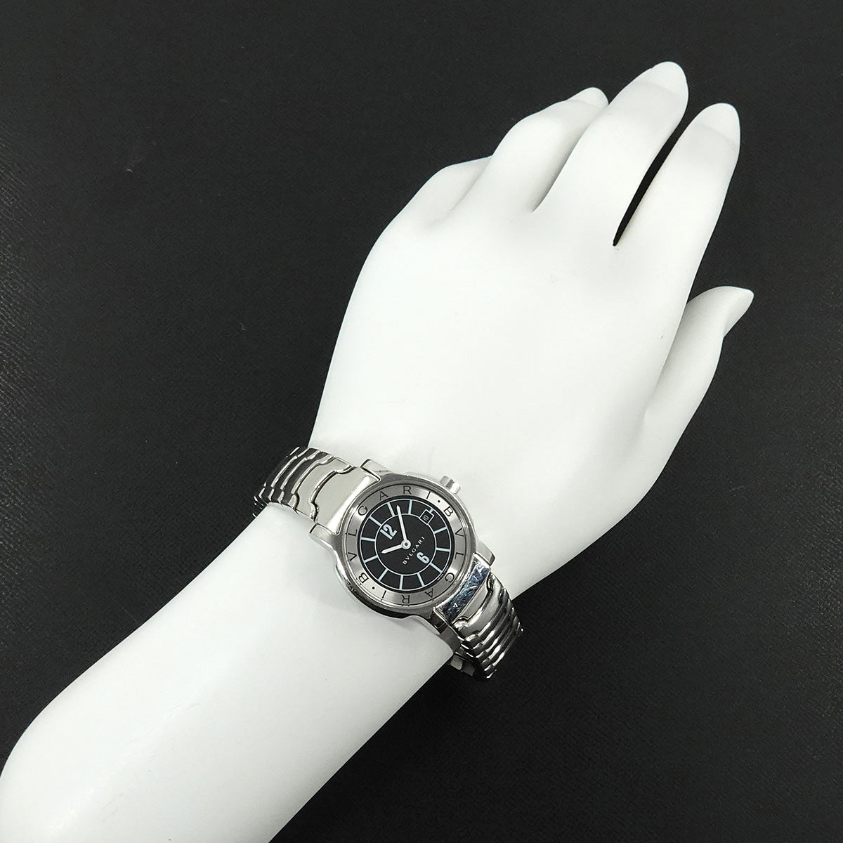 Solo tempo ST29S Date Quartz Black Dial Ladies Watch