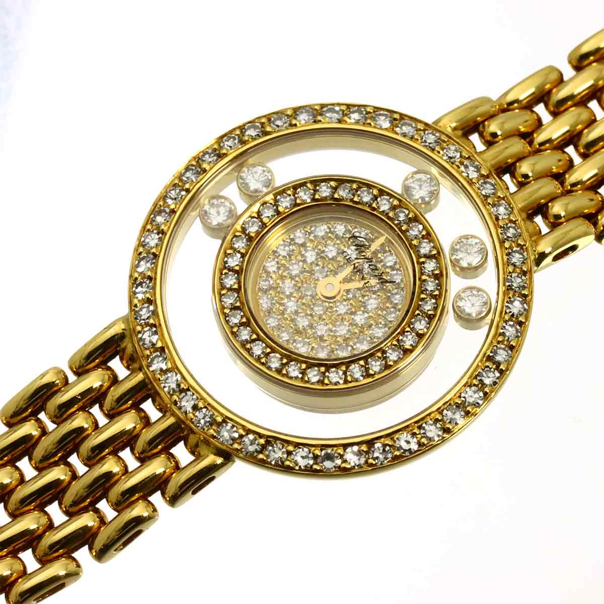 Happy Diamonds 4119 Ladies 750 YG Diamond Ladies Watch
