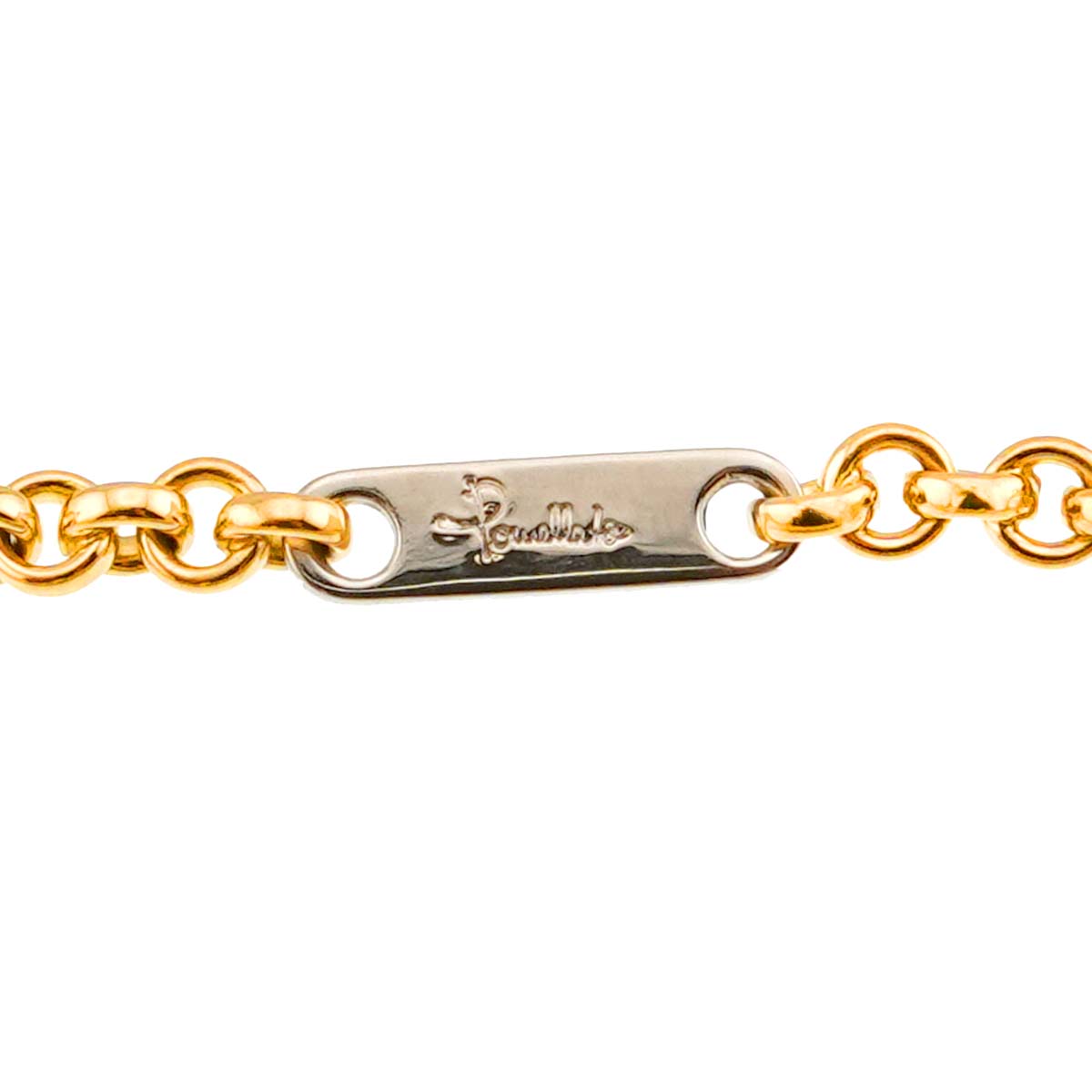 Queen Bracelet 18K YG WG 750