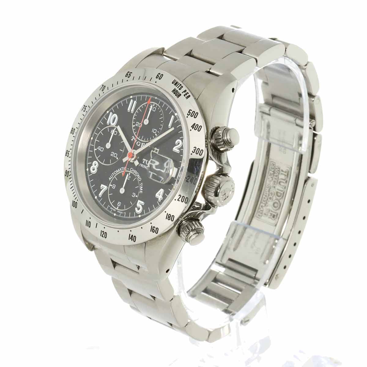 Chrono Time Prince Date 79280 Date Automatic Black Dial Mens 90291935