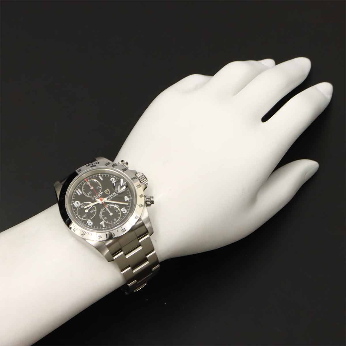 Chrono Time Prince Date 79280 Date Automatic Black Dial Mens 90291935
