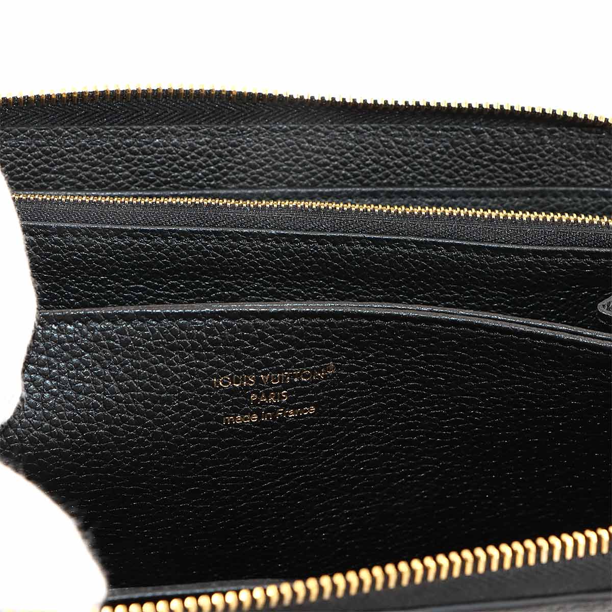 Monogram Empreinte Zippy Wallet Leather Noir M61864