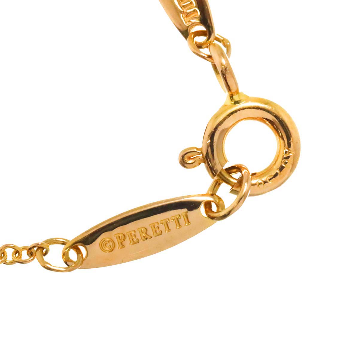 By The Yard Diamond Necklace 18K PG 750