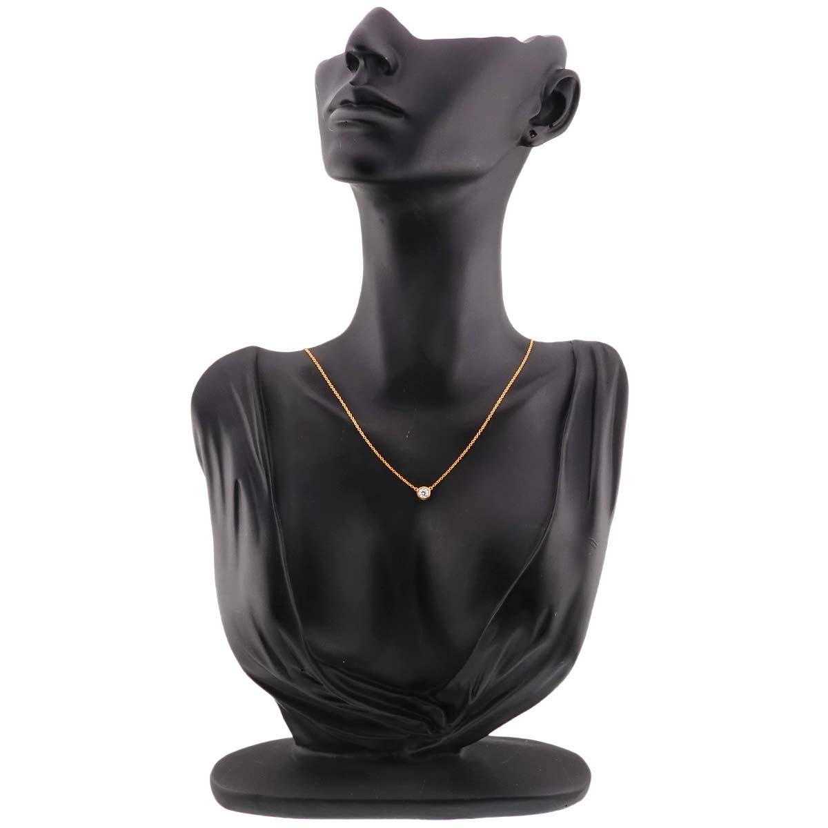 By The Yard Diamond Necklace 18K PG 750