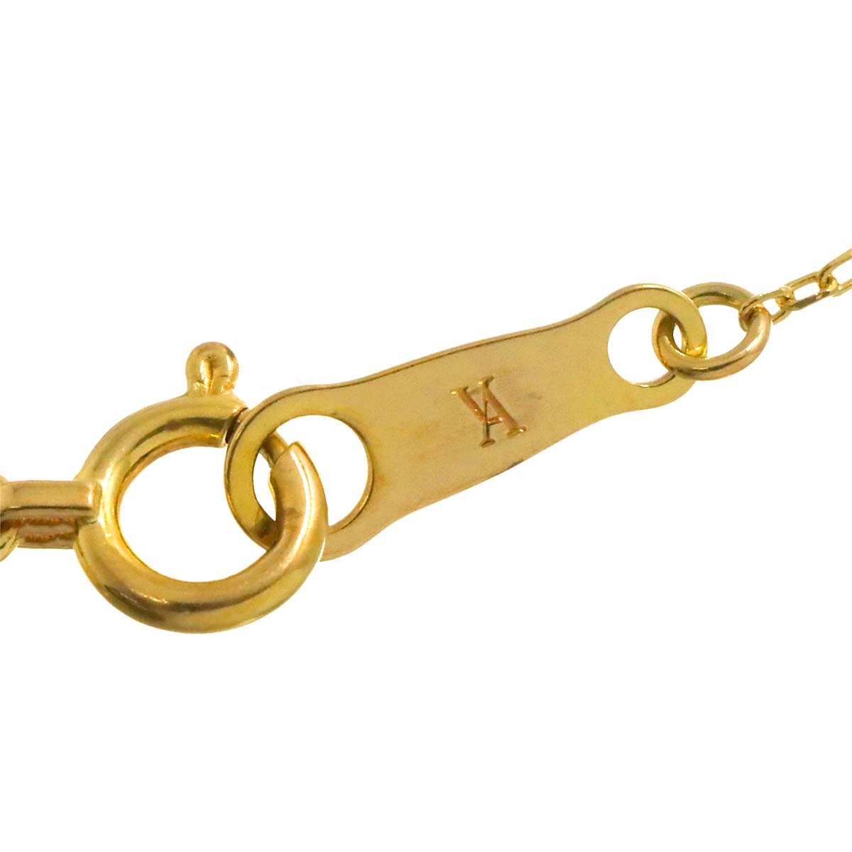 Diamond Necklace 18K Yellow Gold 750