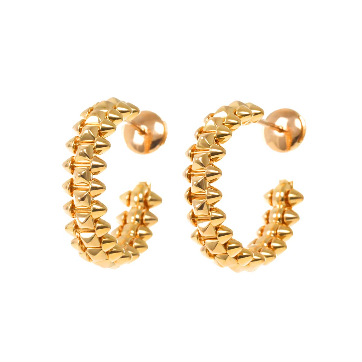 CLASH DE Earring Pierced 18K PG 750
