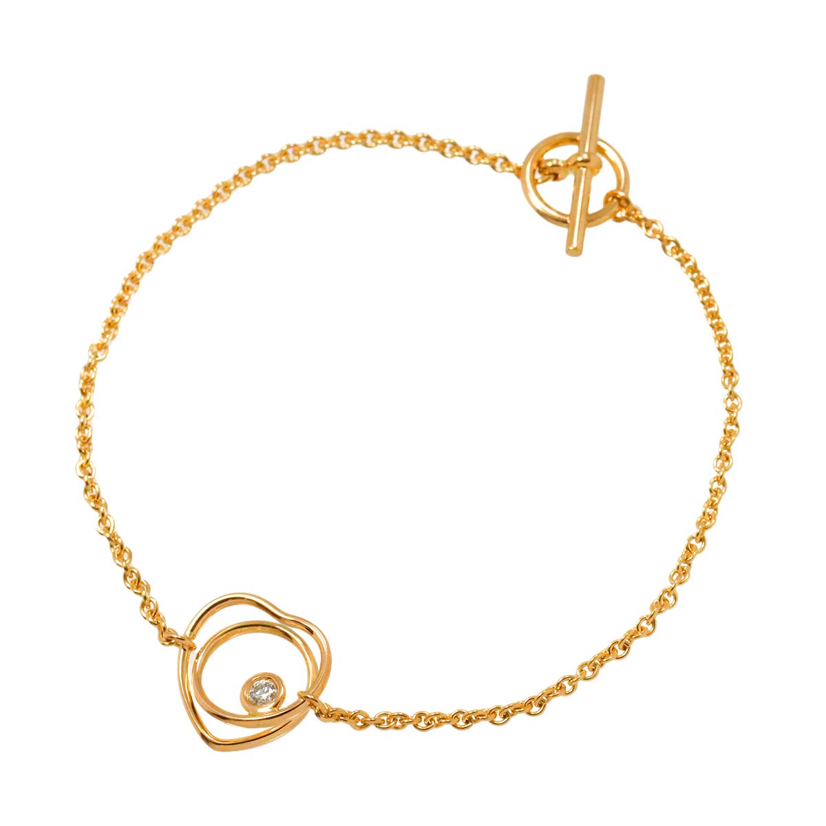 Diamond Bracelet SH 18K PG 750