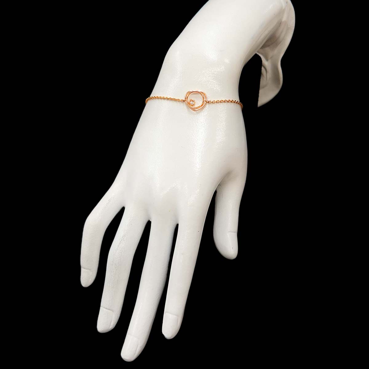 Diamond Bracelet SH 18K PG 750