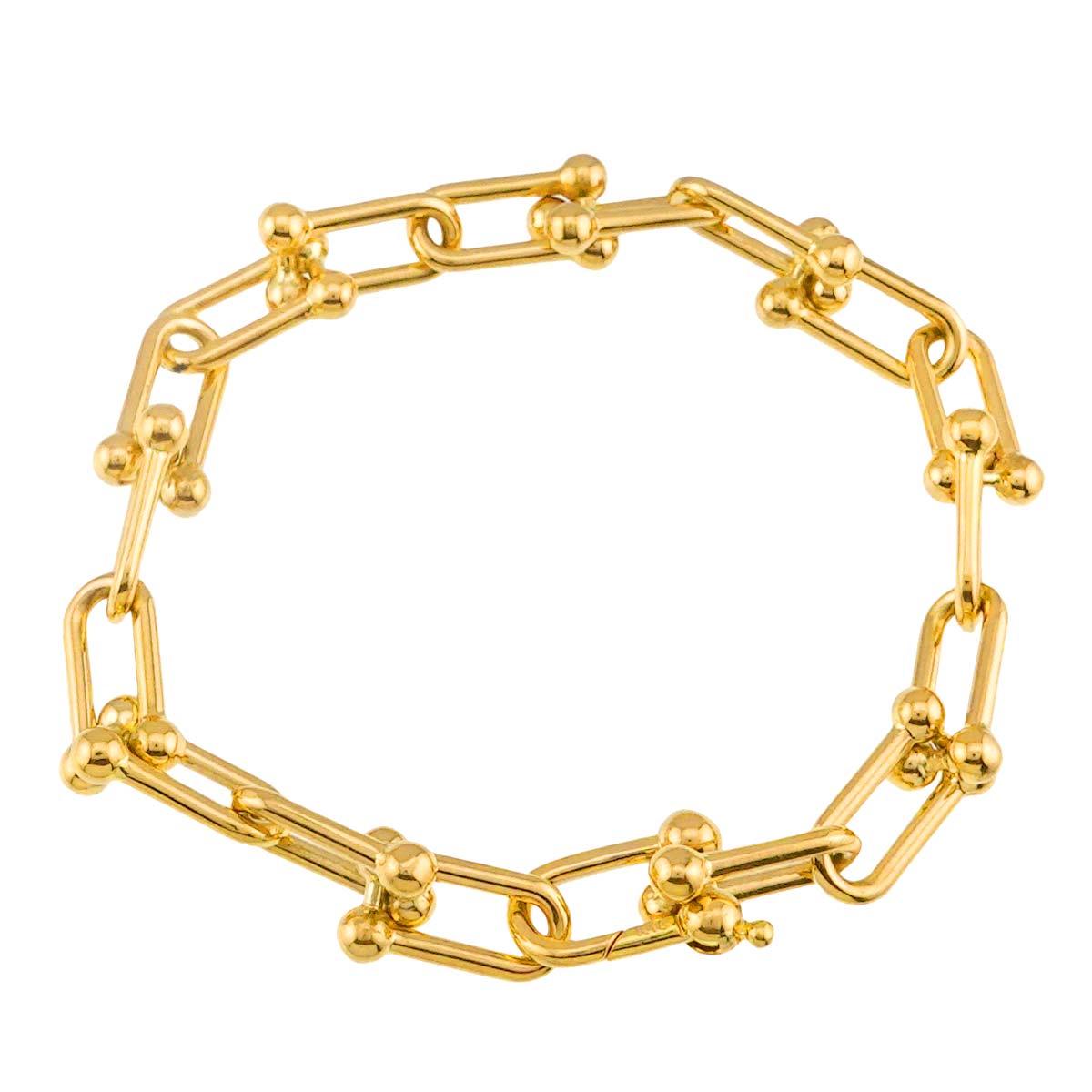 Bracelet 18K K18 YG Yellow Gold 750