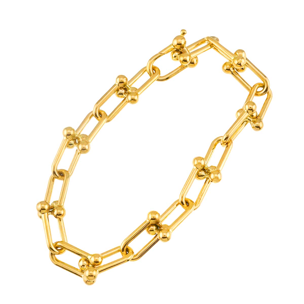 Bracelet 18K K18 YG Yellow Gold 750