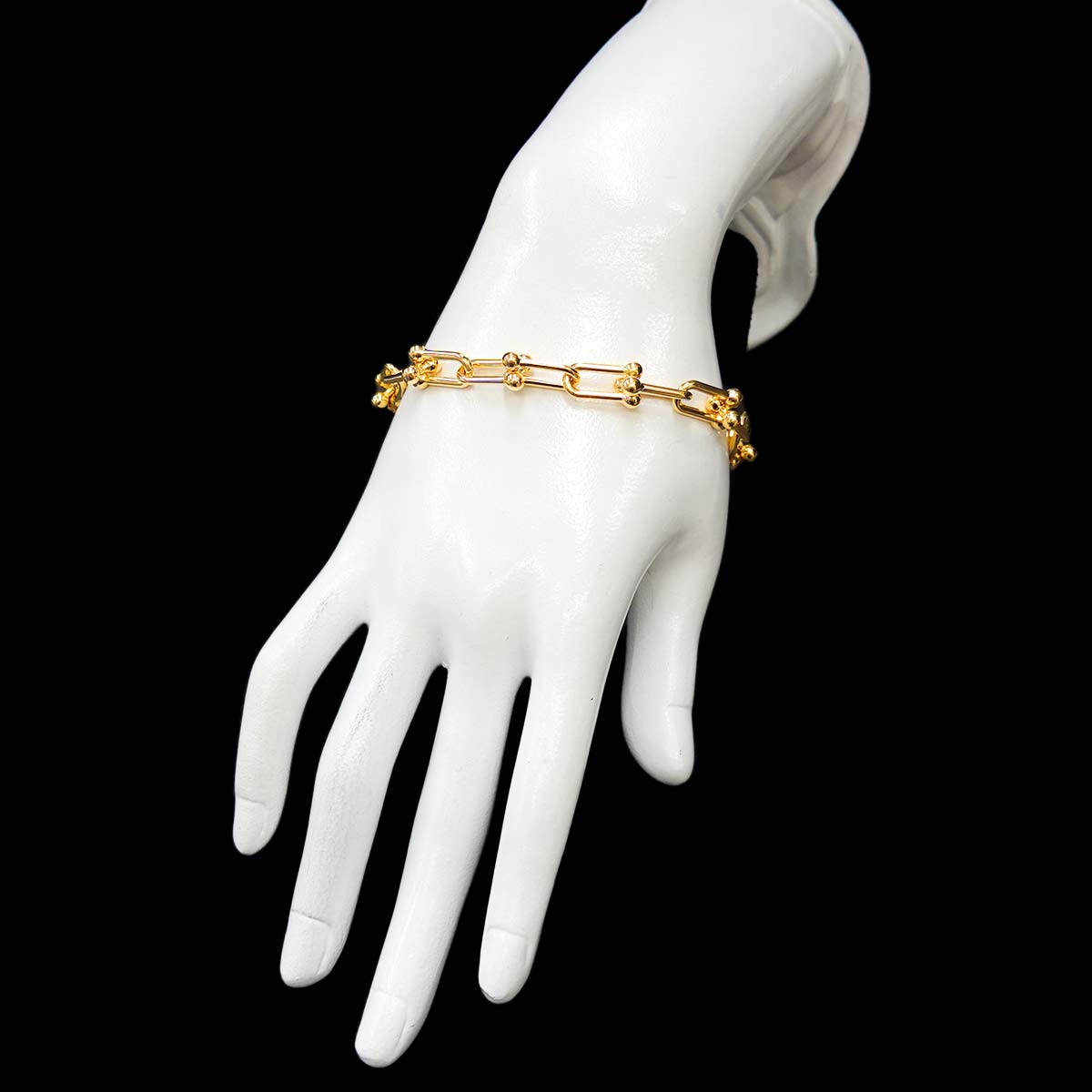 Bracelet 18K K18 YG Yellow Gold 750