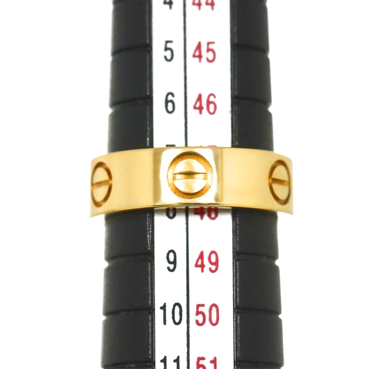 Love Ring 18K YG Yellow Gold 750 size48 4(US)