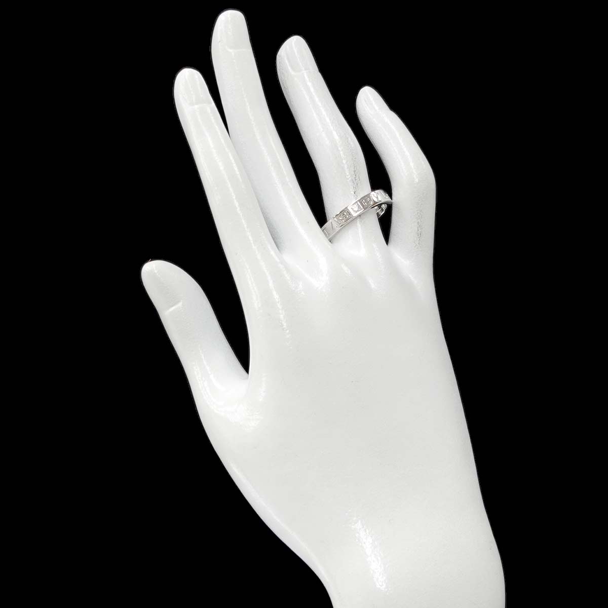 B-ZERO1 Diamond 1P Ring 18K WG 750 size10.25(US)