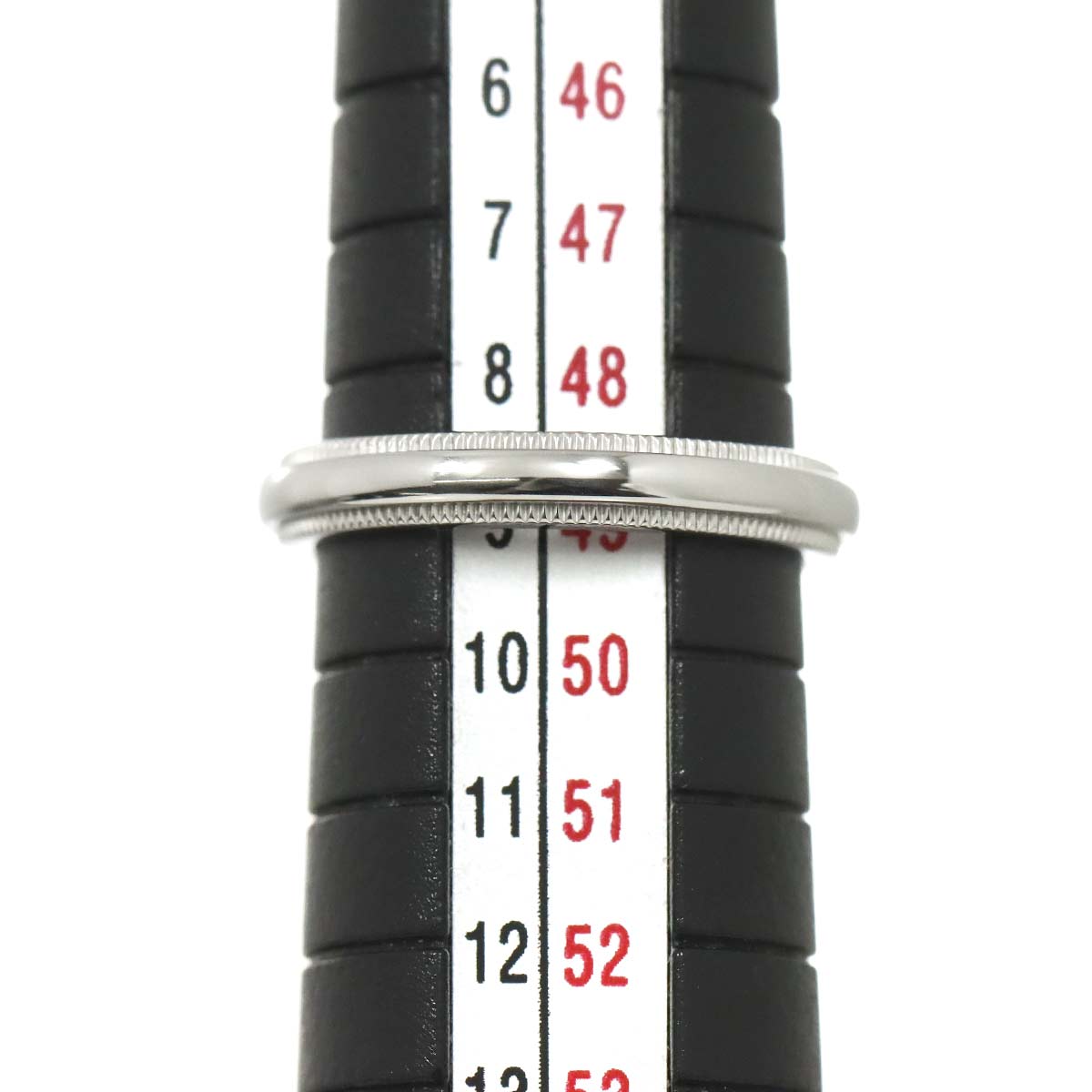 Milgrain Band Ring Pt Platinum Size4.75-5(US)