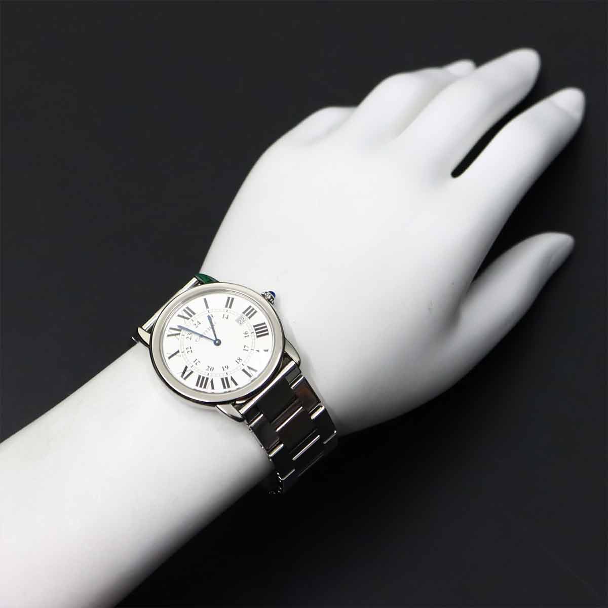 Ronde Solo LM W6701005 Quartz Silver Dial Mens Watch