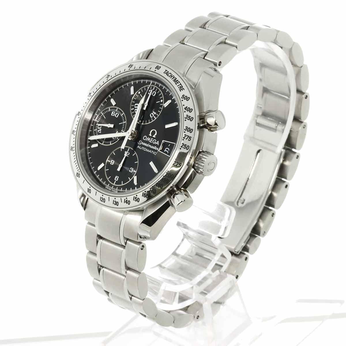 Speedmaster Date 3513.50 Chronograph Automatic Black Dial Mens