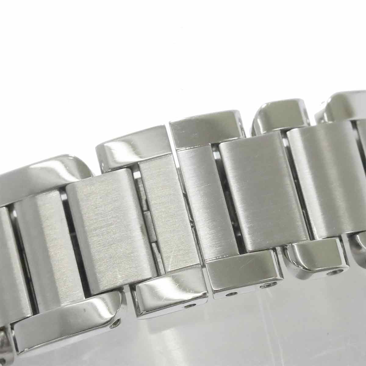 Tank Anglaise MM W5310044 Quartz Silver Dial Boys Watch