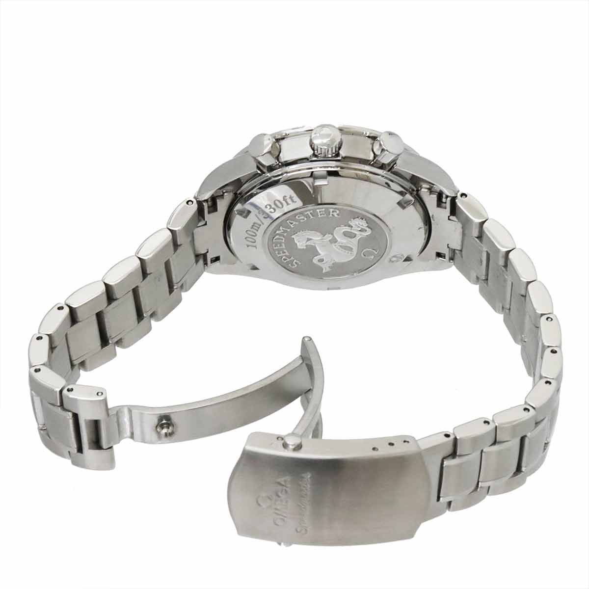 Speedmaster Date 323 30 40 40 06 001 Gray Black Dial Mens