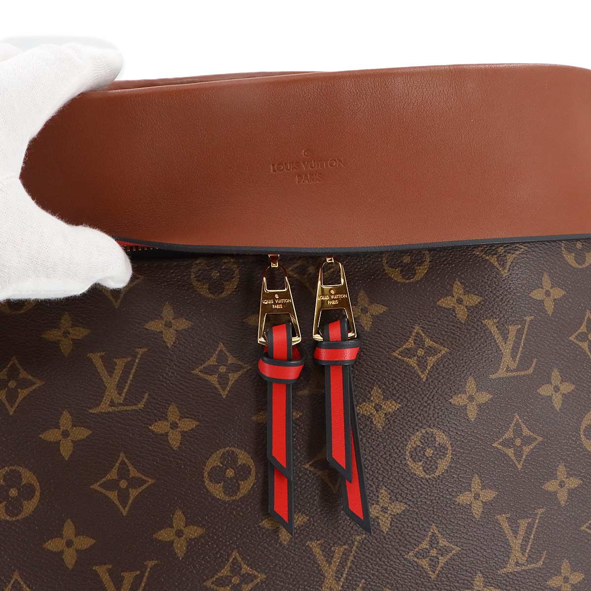 Monogram Tuileries Hobo Shoulder Bag Caramel Brown M43155