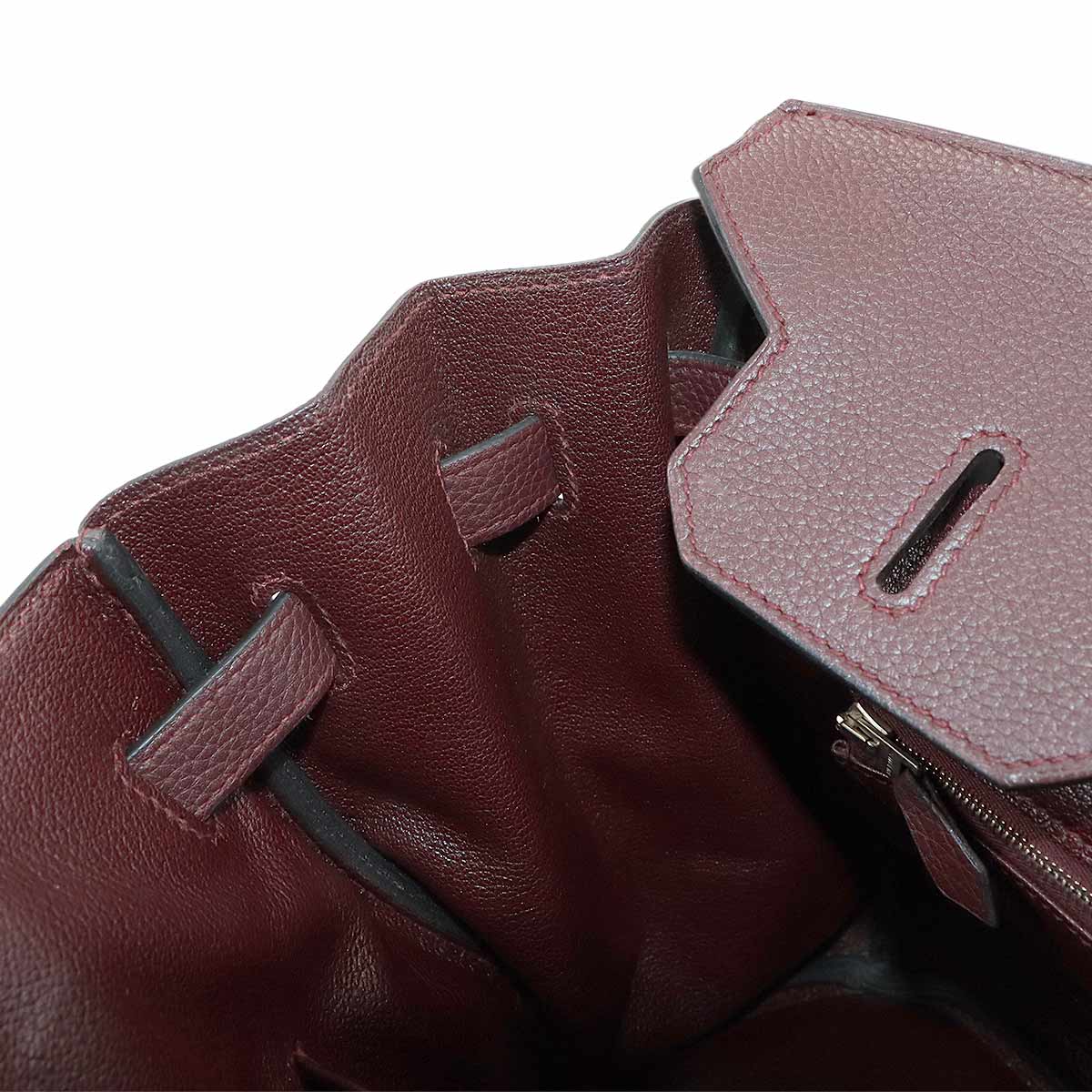 Birkin 35 Togo Rouge H Hand Bag Purse
