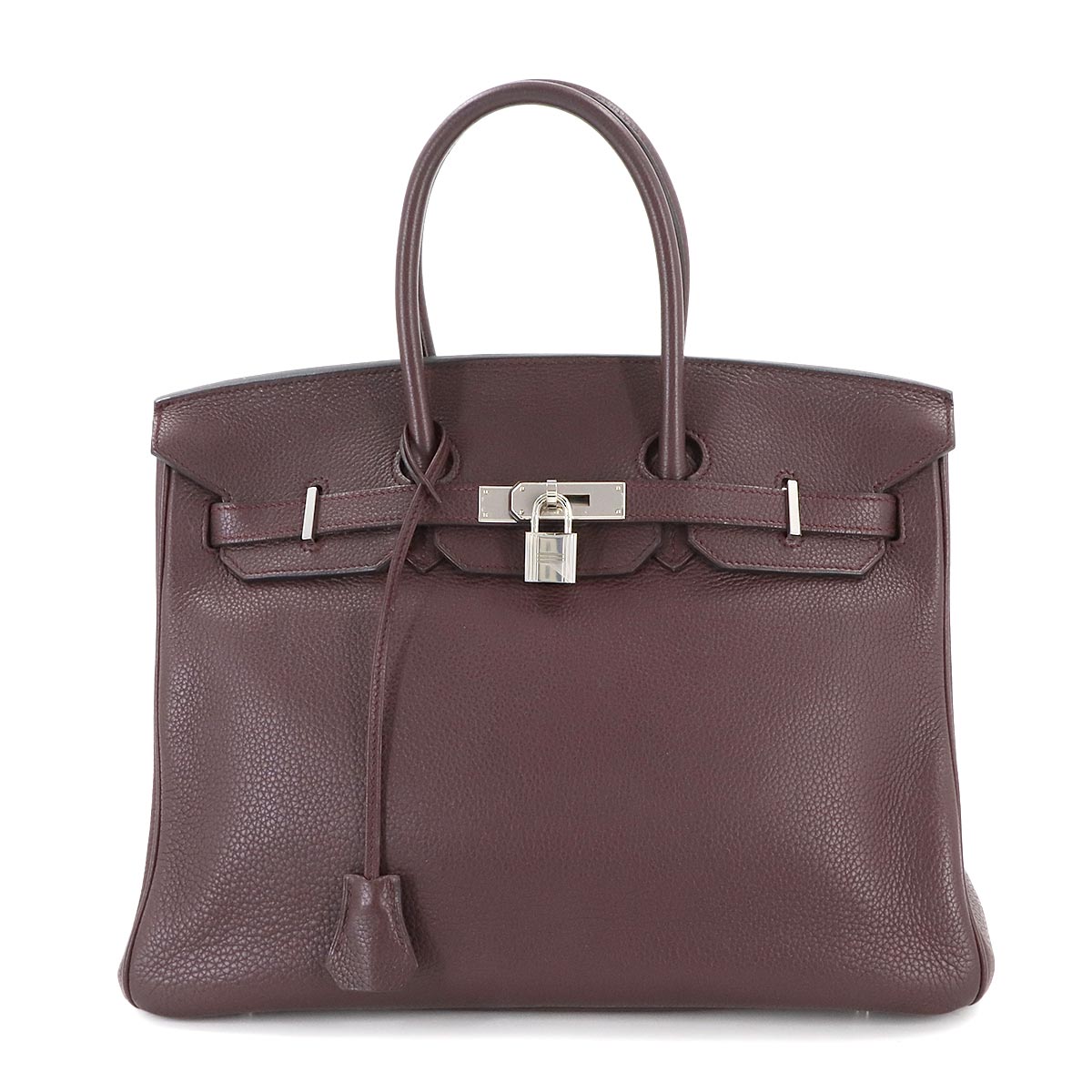Birkin 35 Togo Rouge H Hand Bag Purse