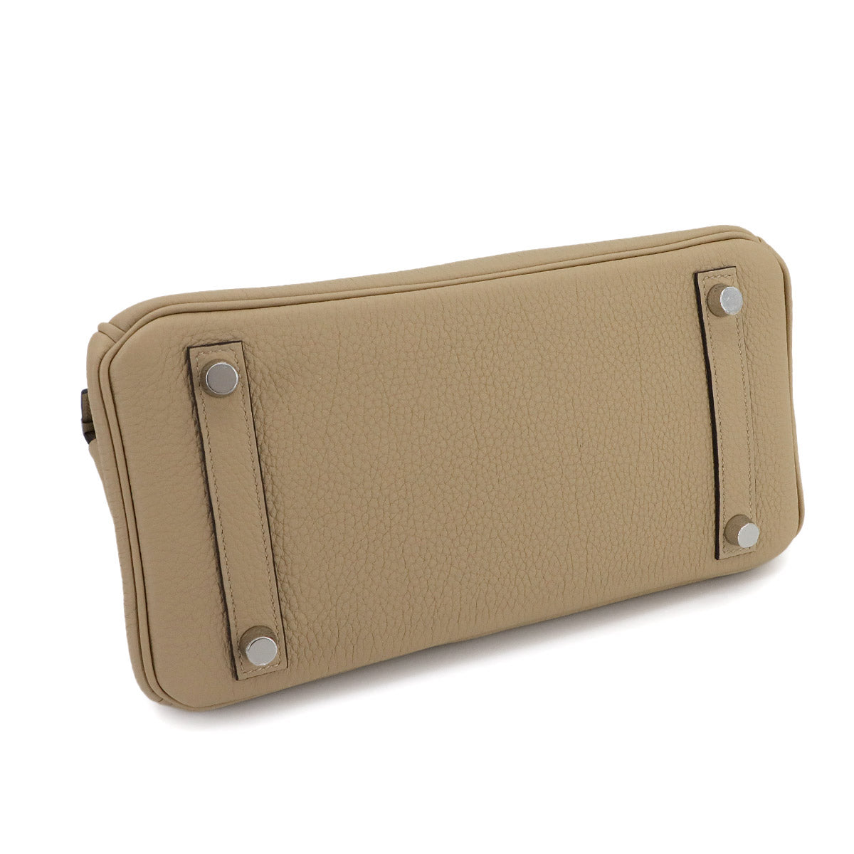 Birkin 25 Veau Togo Trench Hand Bag Purse Beige