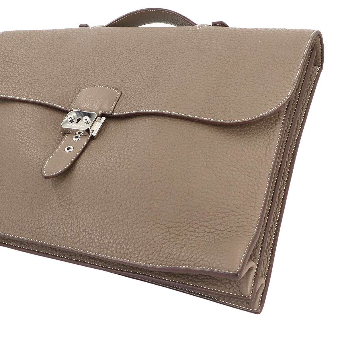 Sack A Depeche 41 Briefcase Business Bag Taurillon Clemence
