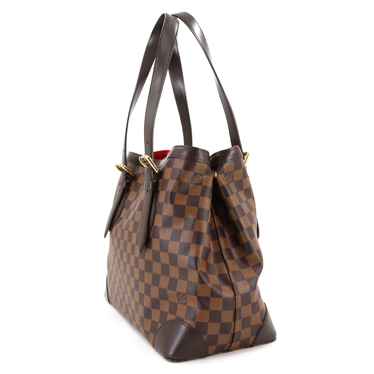 Damier Hampstead MM Tote Bag Ebene Brown N51204 Purse