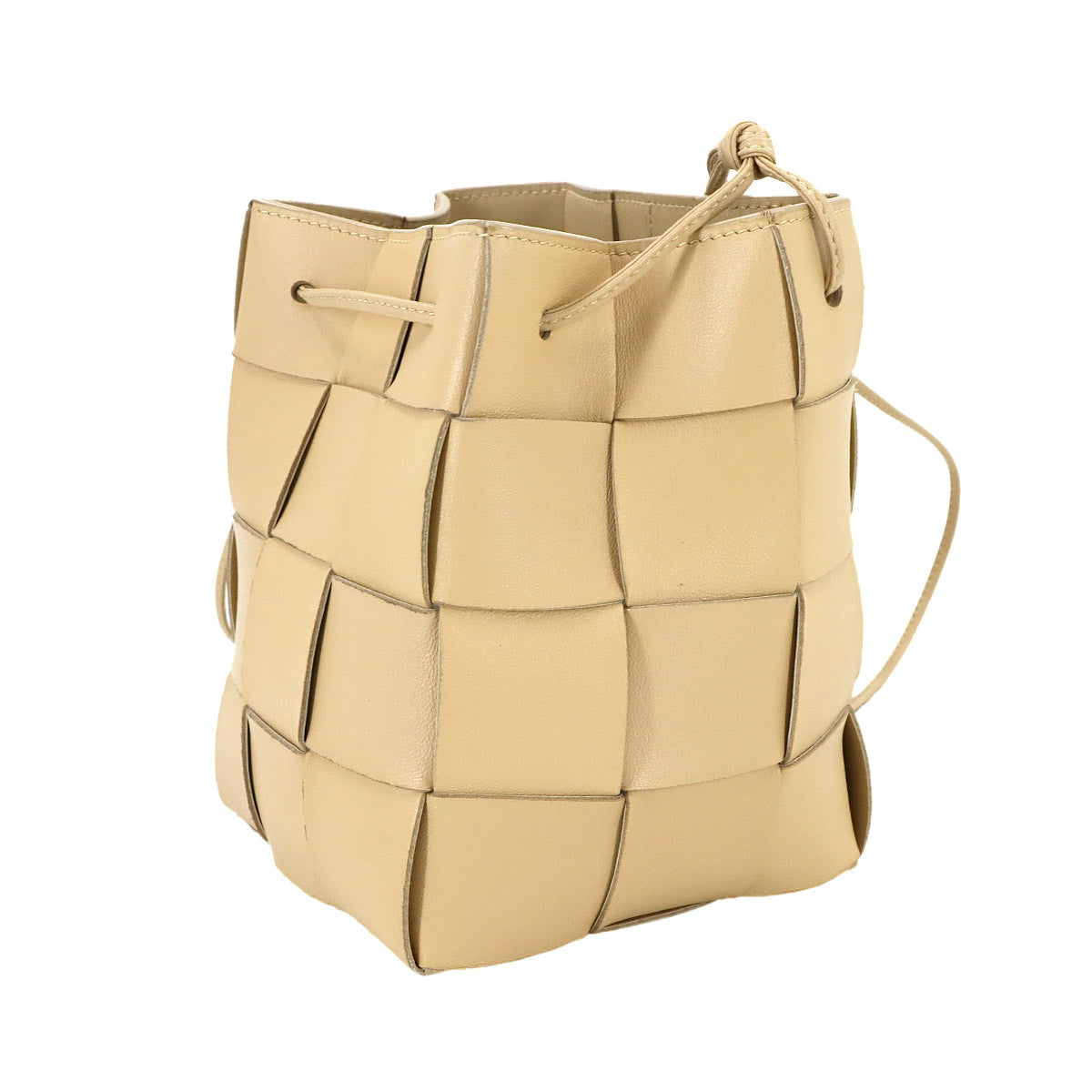 Intrecciato Small Cassette Cross Body Bucket Bag 680218