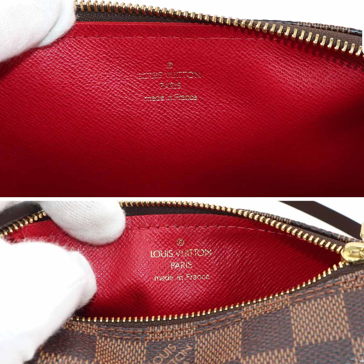 Damier Papillon 30 Hand Bag Ebene N51303 Pouch Purse