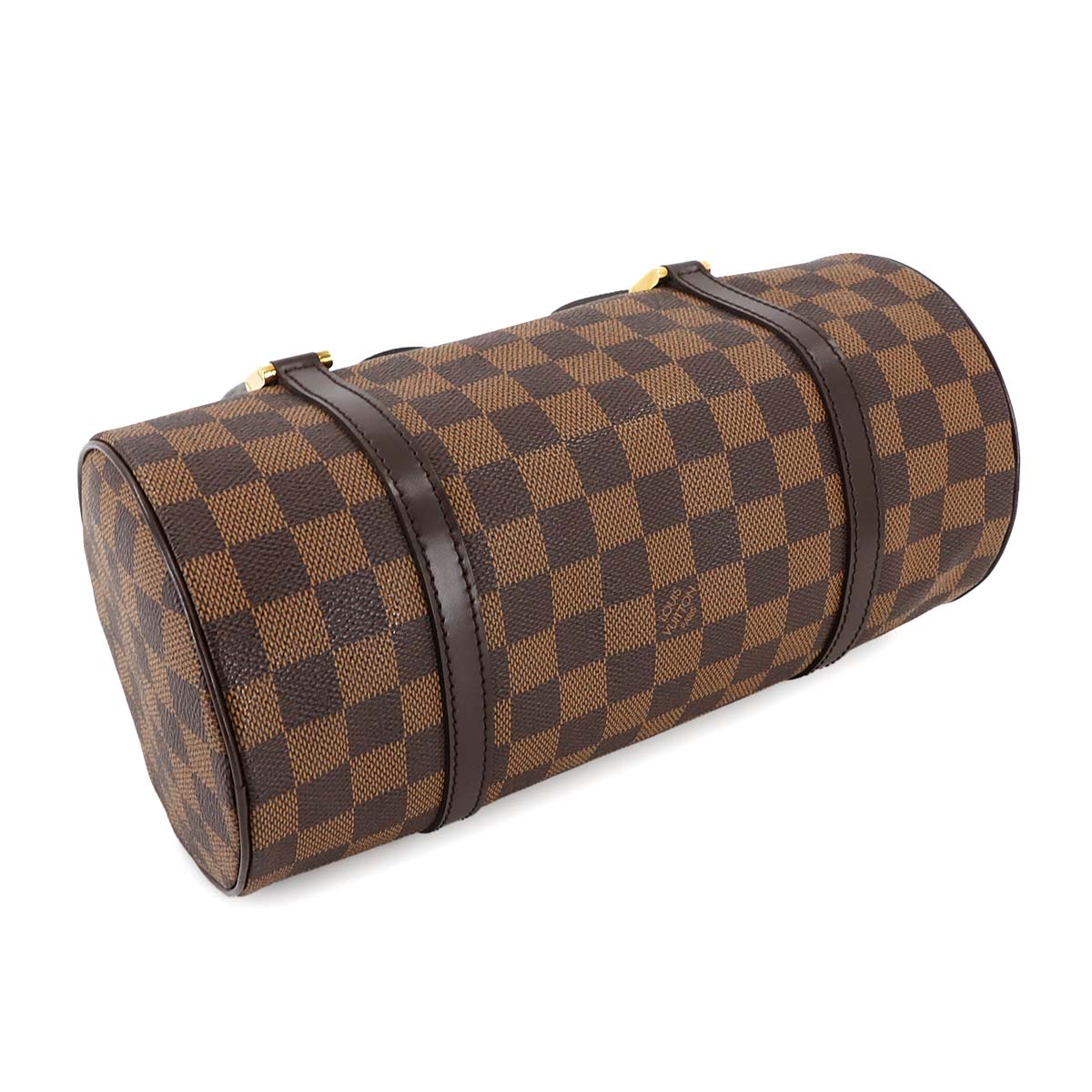 Damier Papillon PM Hand Bag Ebene N51304 Brown Purse