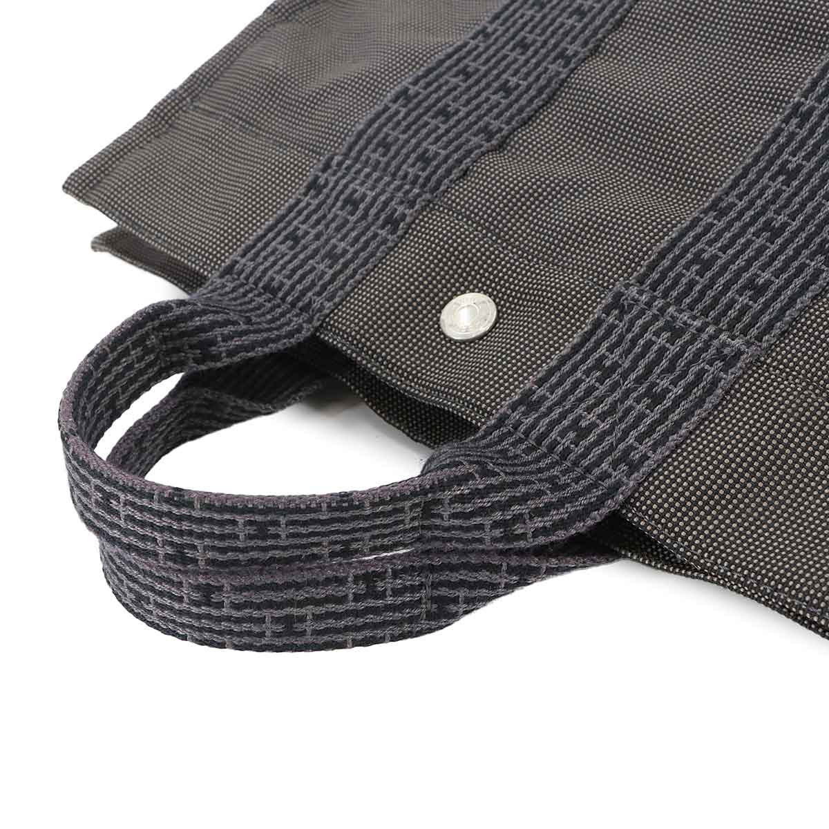 Herline tote PM Bag Canvas Gray Unisex Purse