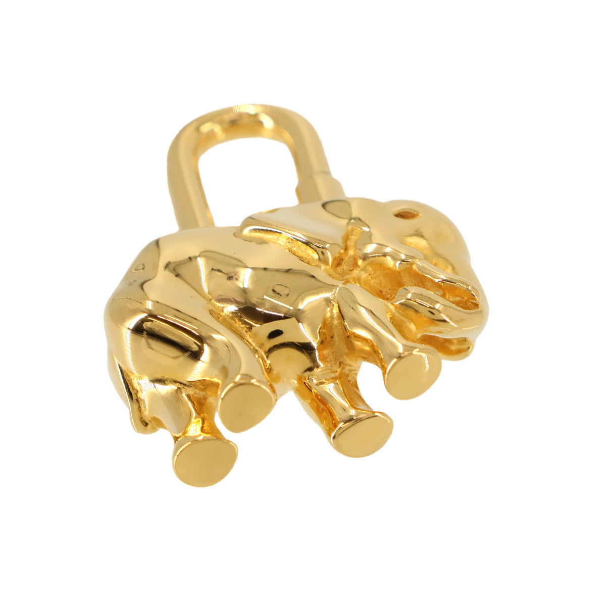 Cadena Charm Elephant Gold Accessory