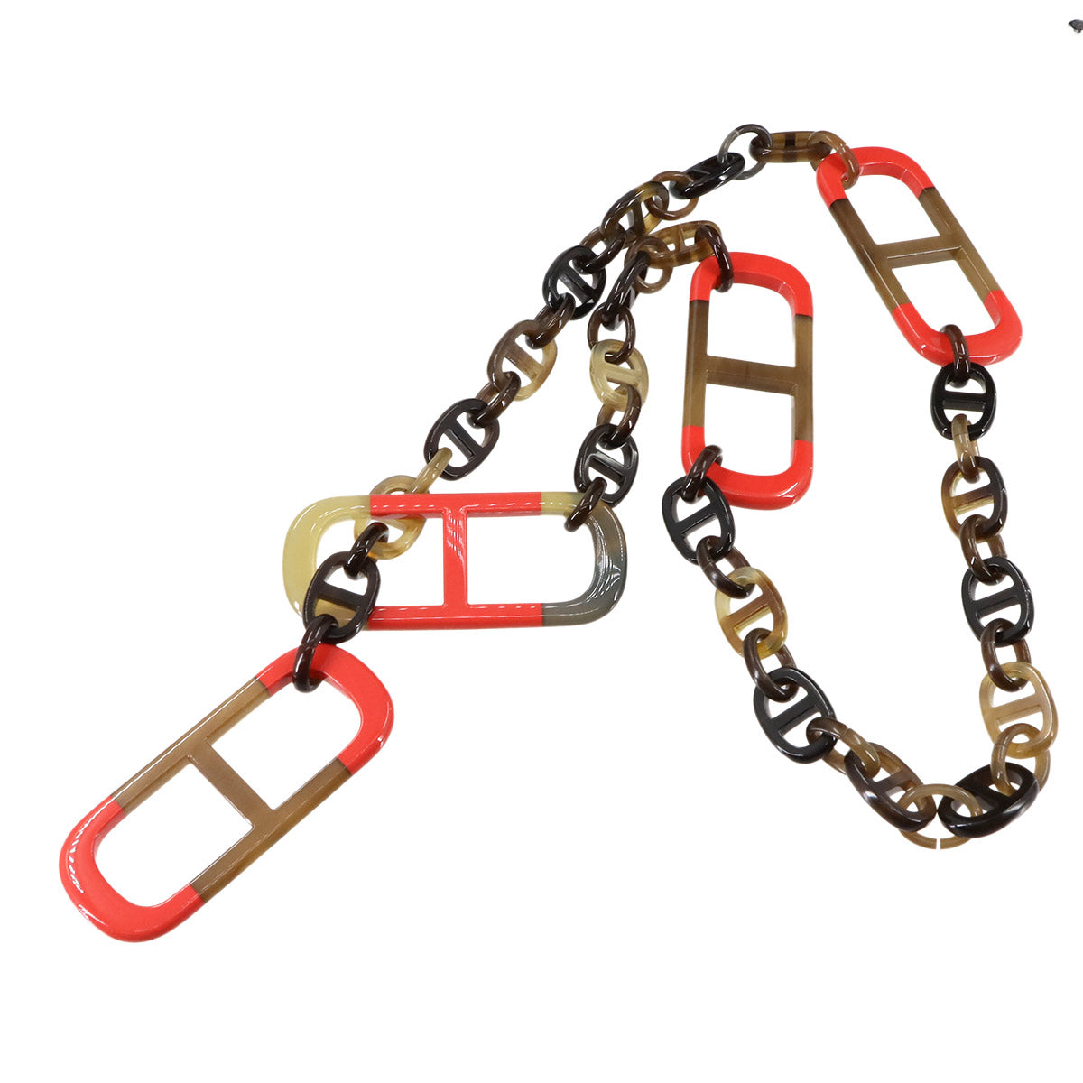 Amarre Necklace Buffalo Horn Brown Pink