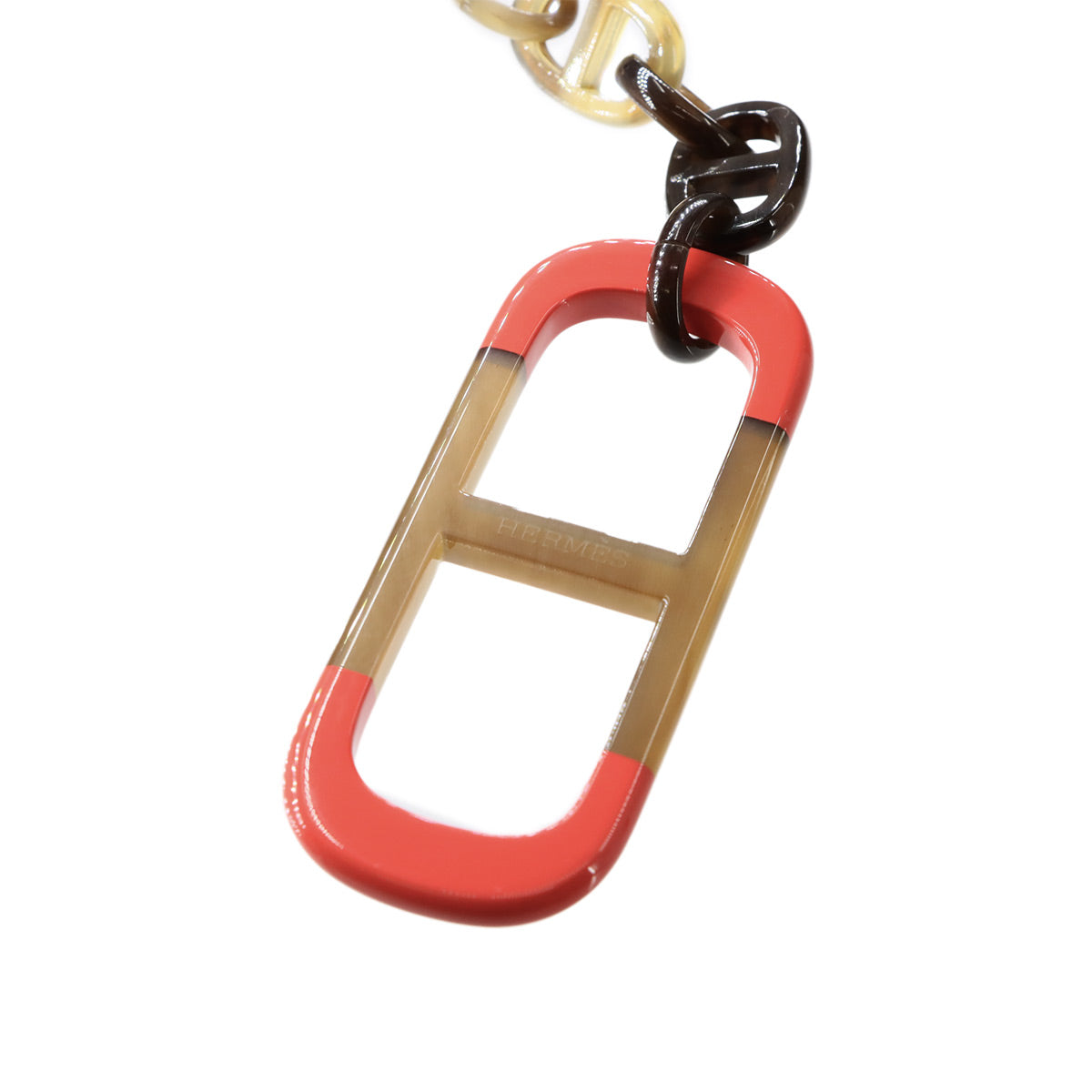 Amarre Necklace Buffalo Horn Brown Pink