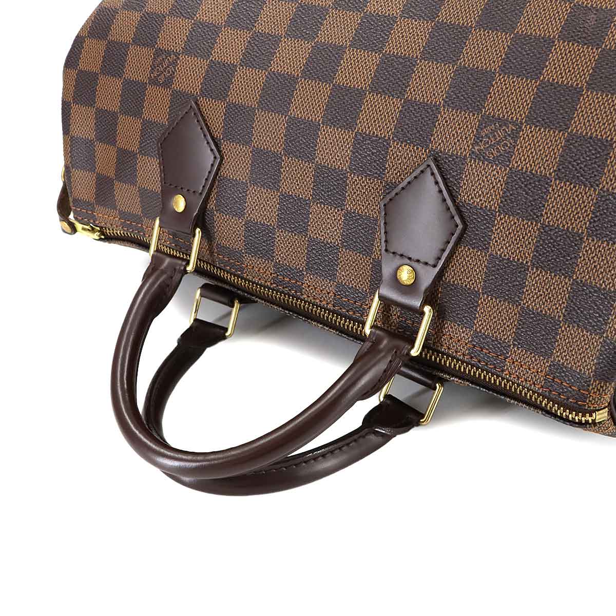 Damier Speedy 30 Hand Bag Ebene N41531 Brown Purse