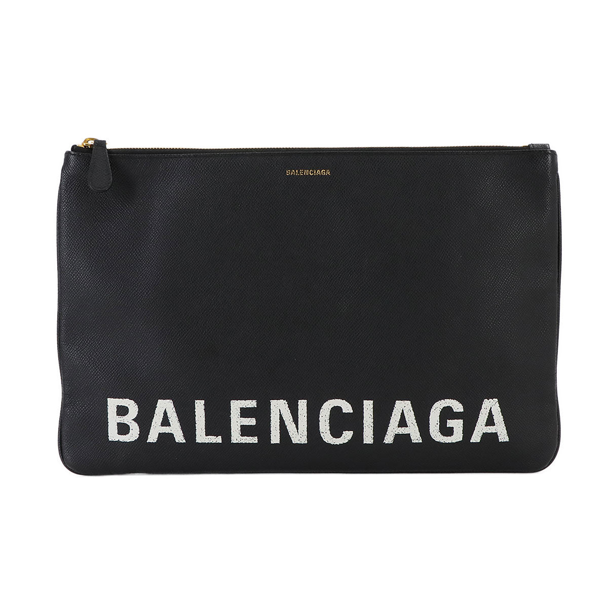 Everyday Clutch Bag Leather Black 529313 Purse