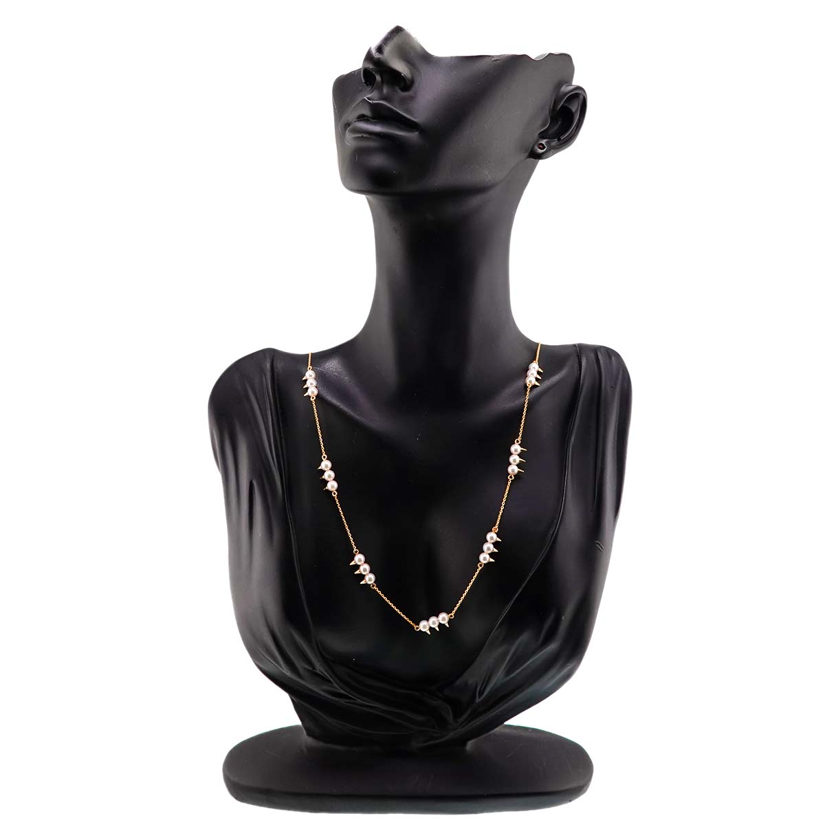 Danger Akoya Pearl 4.5-4.3mm Necklace 18K YG 750
