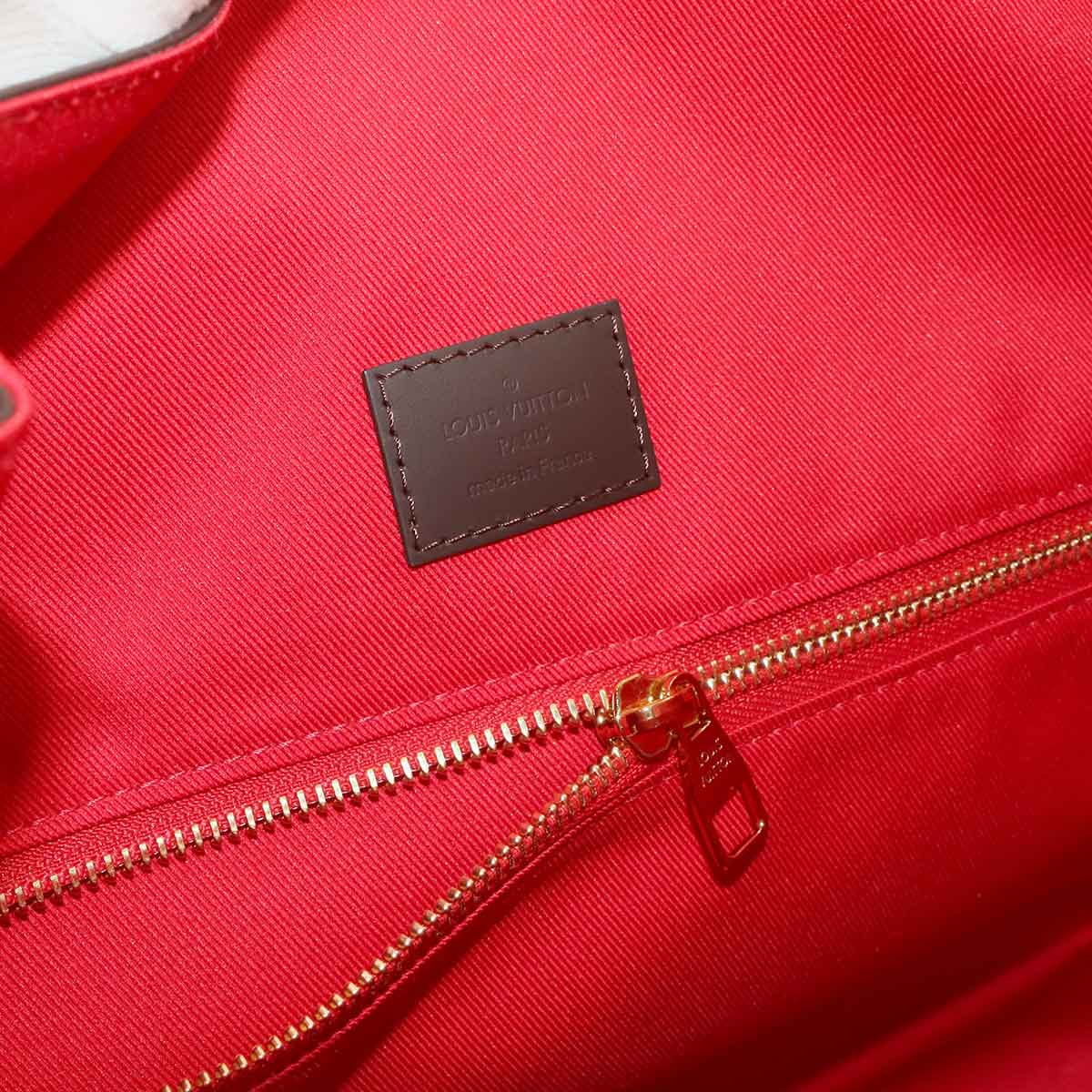 Damier Graceful MM Shoulder Bag Ebene N44045 Purse