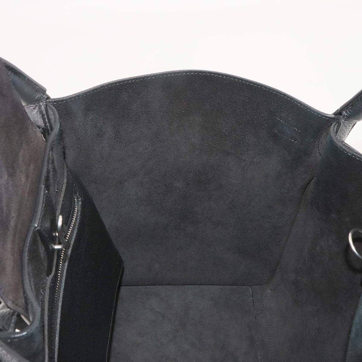 Big Bag Small With Longstrap Hand Shoulder Bag Leather Black