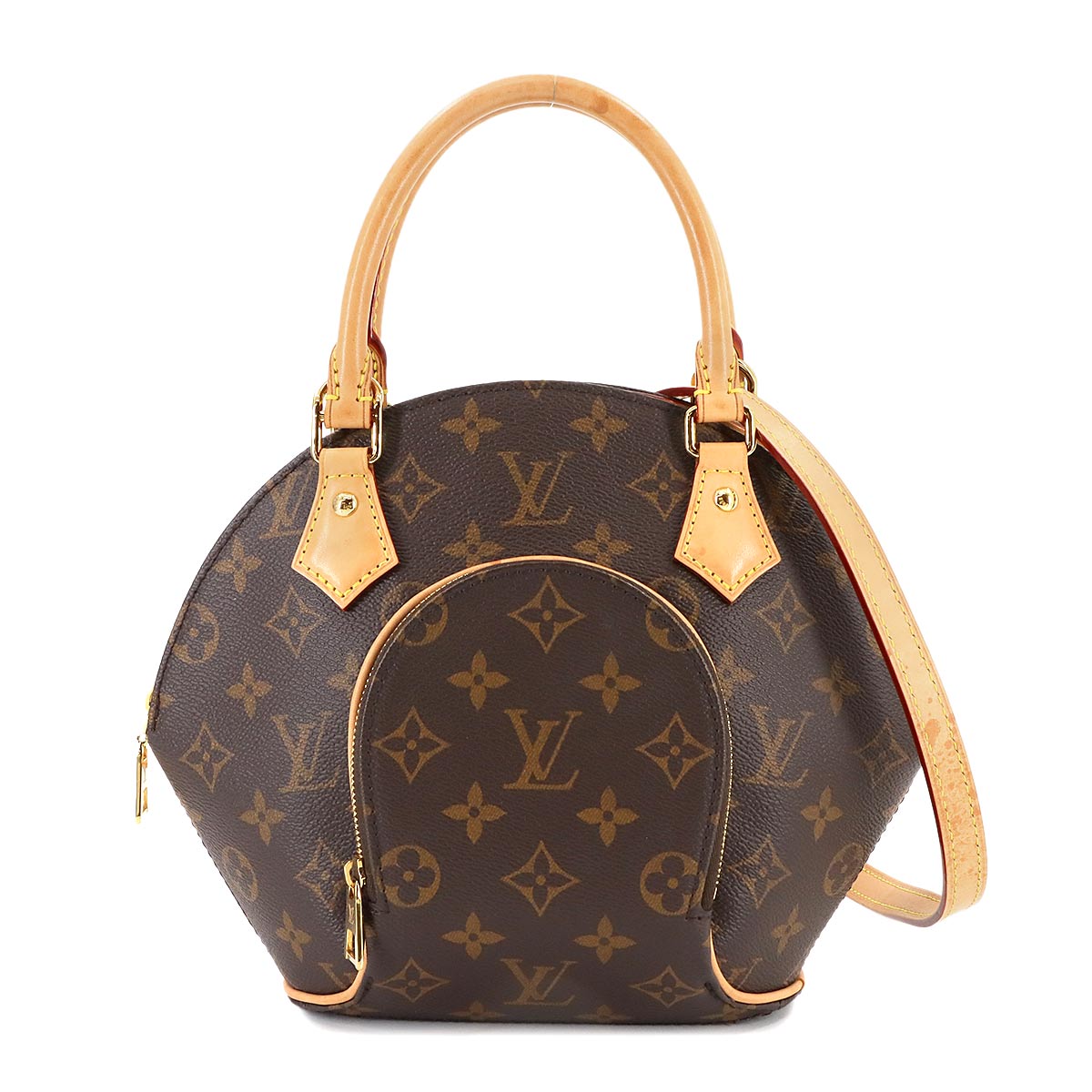 Monogram Ellipse PM Hand Shoulder Bag Brown M46196 Purse