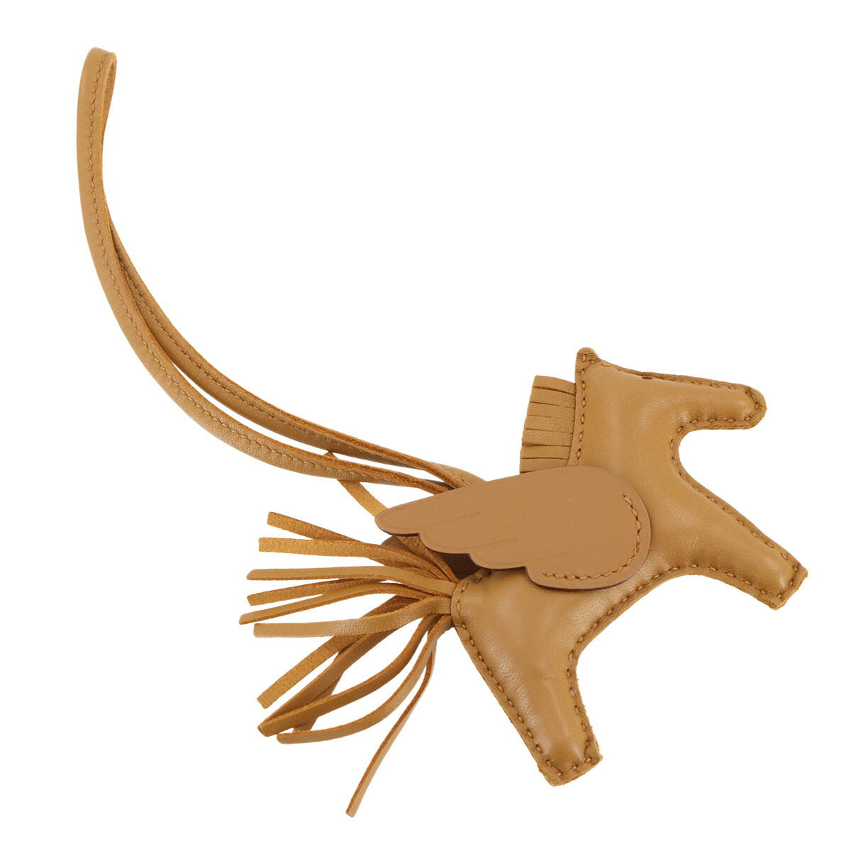 Rodeo Pegasus PM Bag Charm Agneau Milo Sesame