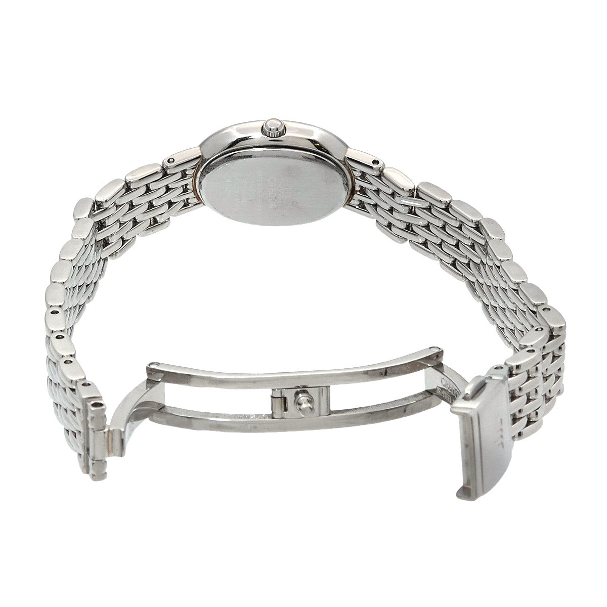 CREDOR Signo GSTE917 White Shell Dial Diamond Bezel Ladies