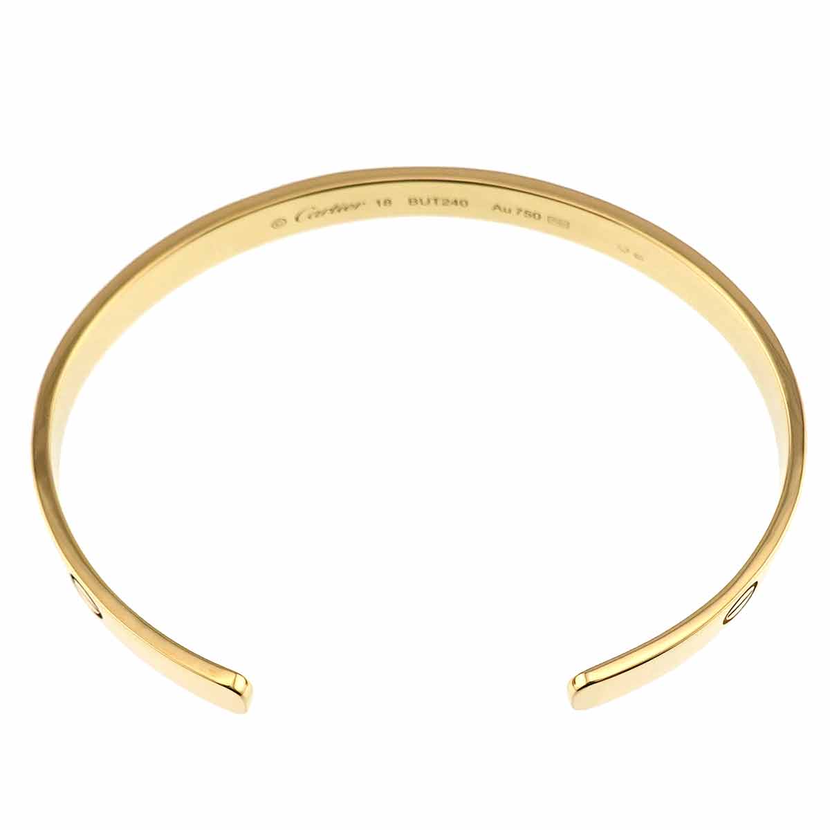 Love Bracelet Open 18K Yellow Gold 750 Size18