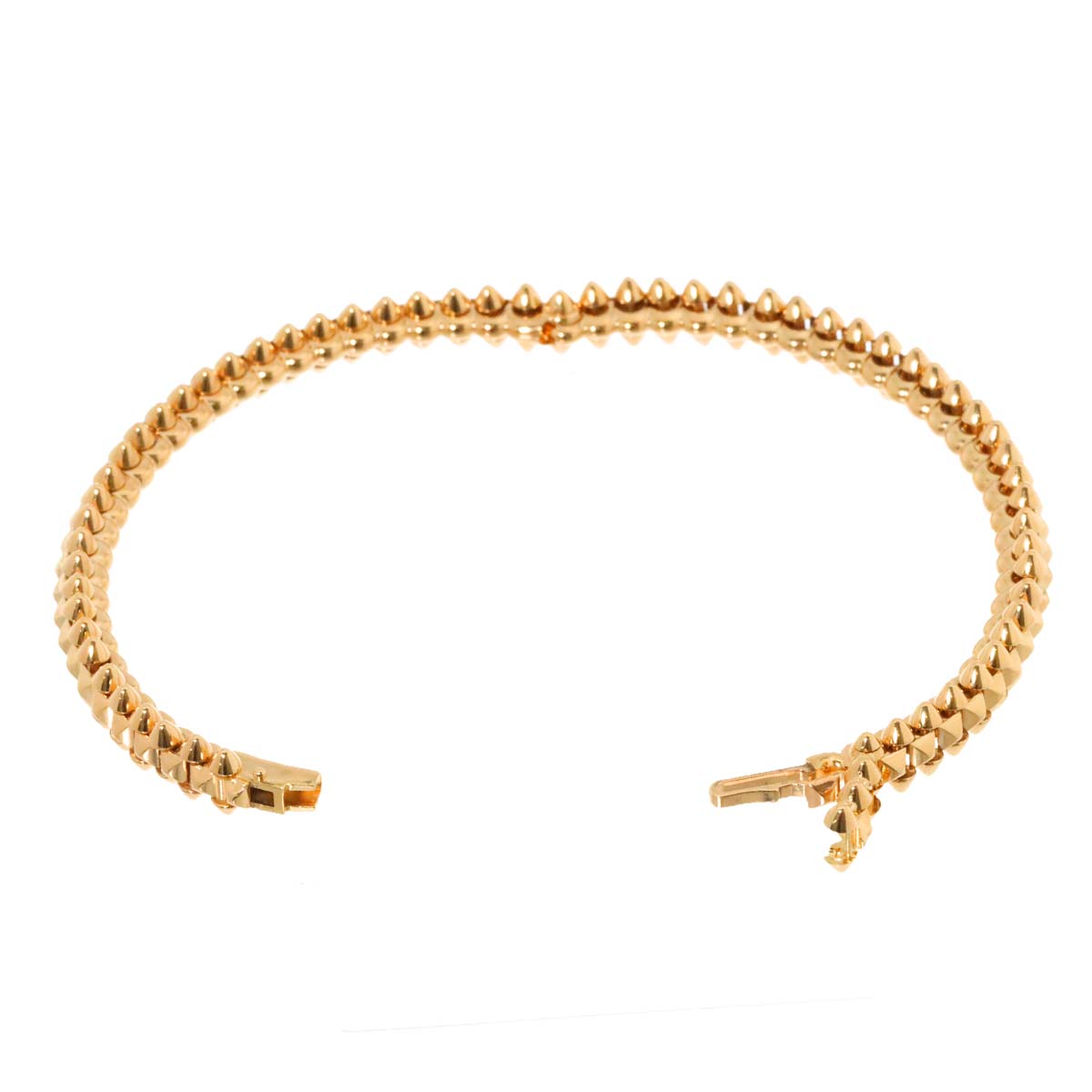 CLASH DE CARTIER SM Bracelet Bangle 18K Pink Gold 750 Size17