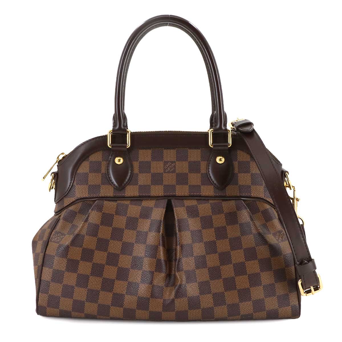 Damier Trevi PM 2way Hand Shoulder Bag Ebene N51997
